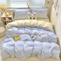 多兰诗 四件套磨毛床单被套床上用品