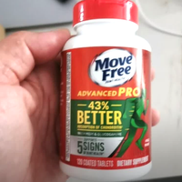 益节 MoveFree益节 氨糖软骨素钙片 维骨力绿瓶金装升级版 120粒×3瓶