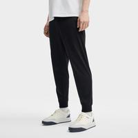 FILA 男装户外时尚休闲运动裤男士舒适简约收口系绳百搭针织长裤