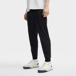 FILA 男装户外时尚休闲运动裤男士舒适简约收口系绳百搭针织长裤