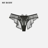 MY BODY 薄款内裤精致轻薄网纱蕾丝内裤