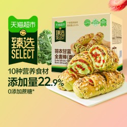良品铺子 羽衣甘蓝全麦面包棒 蛋糕糕点