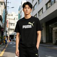 PUMA 2026年男装上衣短袖户外日常出行休闲舒适时尚潮流运动T恤