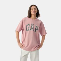 Gap 男女装夏季款胶印大logo纯棉短袖T恤百搭宽松上衣729356