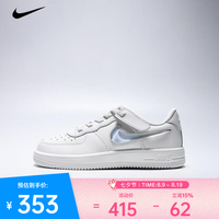 NIKE 2026年FORCE 1 LOW EASYON JES (PS)儿童休闲鞋 IR0592-101 33.5