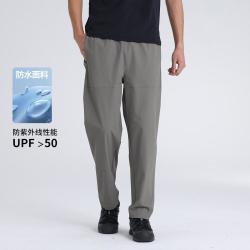 GXG 26夏季时尚舒适弹力松紧腰轻薄透气男式休闲裤