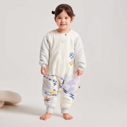 babycare 热气层宝宝新生儿童分腿睡袋防惊跳防踢被子神器