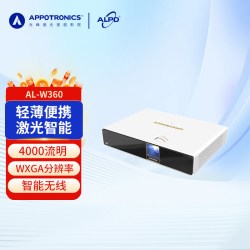 光峰 Appotronics)AL-W360激光投影仪办公商务投影机便携手机无线投屏超高清（ 4000流明 安卓系统 ）