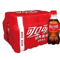 百亿补贴：可口可乐 300ml*24瓶 迷你可乐雪碧芬达碳酸饮料