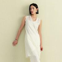 VERO MODA 背心夏含棉V领直筒吊带高级感专柜同款