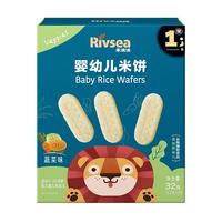 禾泱泱 婴幼儿米饼 国产版 蔬菜味 32g
