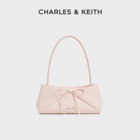 CHARLES & KEITH CHARLES&KEITH26夏新款CK2-20782938蝴蝶结单肩腋下法棍包折纸包