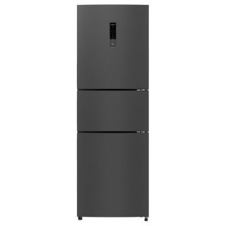 美菱 BCD-271WP3CXG1 离子净 271L 灰色 三门冰箱
