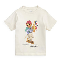 RALPH LAUREN Polo Bear纯棉针织T恤 男童 2-7岁