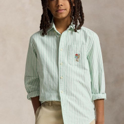 RALPH LAUREN 大童款 牛津纺衬衫