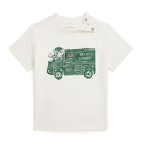 RALPH LAUREN Baby Boys Ralph’s Coffee Polo Bear Tee