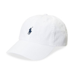 RALPH LAUREN 女士棉质斜纹布棒球帽