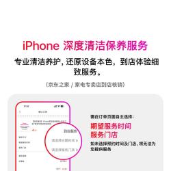 Apple iPhone清洁保养服务