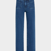 FRAME Le Slim Palazzo Modernist Pocket Jeans