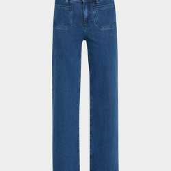 FRAME Le Slim Palazzo Modernist Pocket Jeans