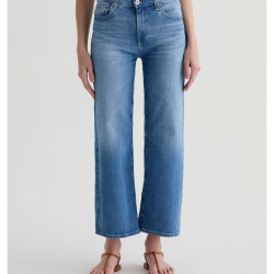 Saige Mid-Rise Wide Leg in Oceanic