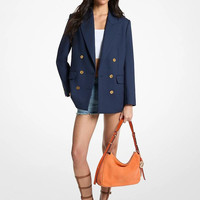 MICHAEL KORS 女士小西装 Oversized Crepe Blazer