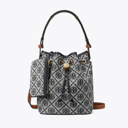 TORY BURCH T MONOGRAM 女士中号水桶包