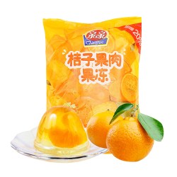 亲亲 桔子果肉果冻 540g 换购