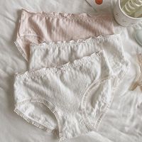 百亿补贴：芬诗绮 女生纯棉内裤 5条装