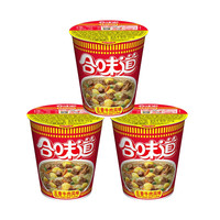 合味道 方便面 五香牛肉风味 77g*3杯