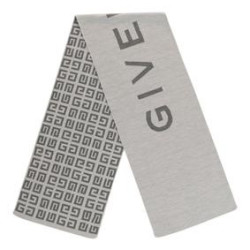Givenchy 纪梵希 羊毛围巾 Reversible Logo Wool Scarf （大字款）
