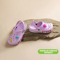crocs 洞洞鞋贝雅卡骆班轻便耐磨一脚蹬休闲鞋|205089 芭蕾粉/糖果粉-6TG 39 (240mm)