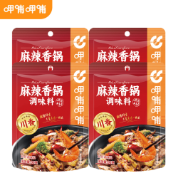 呷哺呷哺 麻辣香锅调料90g/袋 家用干锅酱干锅底料冒菜串串香锅 麻辣香锅90g*4袋