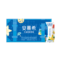 安慕希 大溪地香草风味酸奶205g*10盒