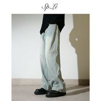 百亿补贴：SP.LI SPLi 男士牛仔裤 宽松直筒长裤