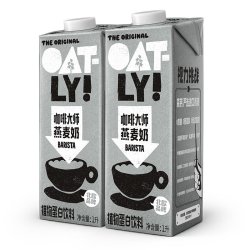 噢麦力 咖啡大师燕麦奶 1L*2瓶