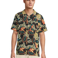 Columbia 男士短袖衬衫 Tech Trail Utility Printed Woven