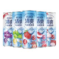 锐澳 清爽气泡鸡尾酒 330mL*5罐+赠1罐