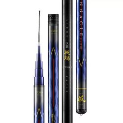 汉鼎 极越轻量鲢鳙竿大综合28调高碳素钓鱼渔具手杆手竿鲢鳙台钓竿鱼竿 6.3m 极越