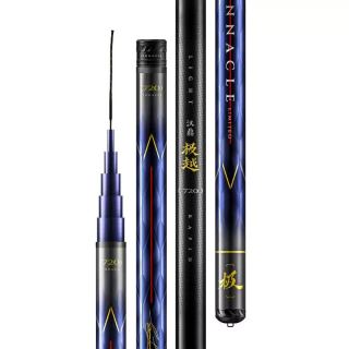 汉鼎 极越轻量鲢鳙竿大综合28调高碳素钓鱼渔具手杆手竿鲢鳙台钓竿鱼竿 6.3m 极越