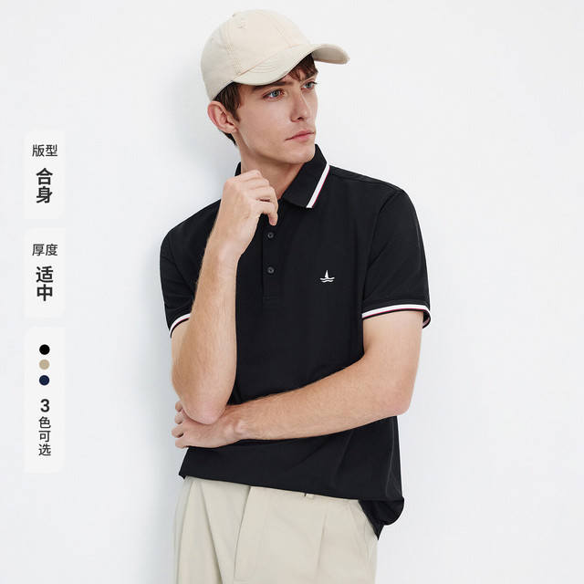 navigare 意大利小帆船polo衫男短袖