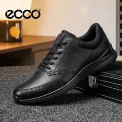 ecco Irving 运动鞋男 简约舒适真皮健步鞋511734 51052
