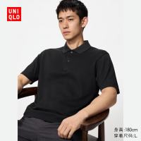 优衣库 AIRism POLO衫 2XL 09 黑色