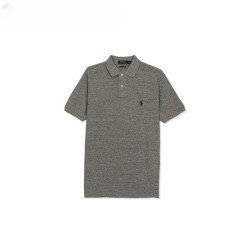 RALPH LAUREN Polo Ralph Lauren拉夫劳伦夏季潮流男友520短袖t恤polo修身灰L