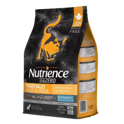 Hagen Nutrience Nutrience纽翠斯黑钻无谷红肉禽肉冻干双拼全期猫粮11磅