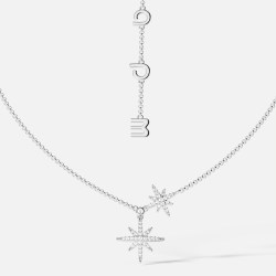APM Monaco Baby 六芒星项链银色女士