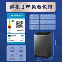 海尔 微泡净波轮洗衣机 10kg XQB100-Z719 博卡灰