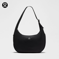 lululemon City Essentials 女士单肩包 LW9GF7S 黑/银 O/S