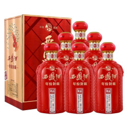 西凤酒 年份封藏藏品凤香型白酒52度500ml*6盒整箱