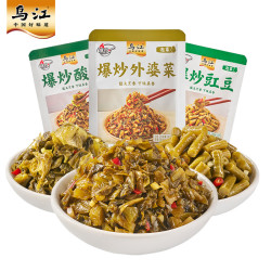 乌江 WUJANG 乌江 爆炒外婆菜、豇豆、酸菜 30g*15/30袋